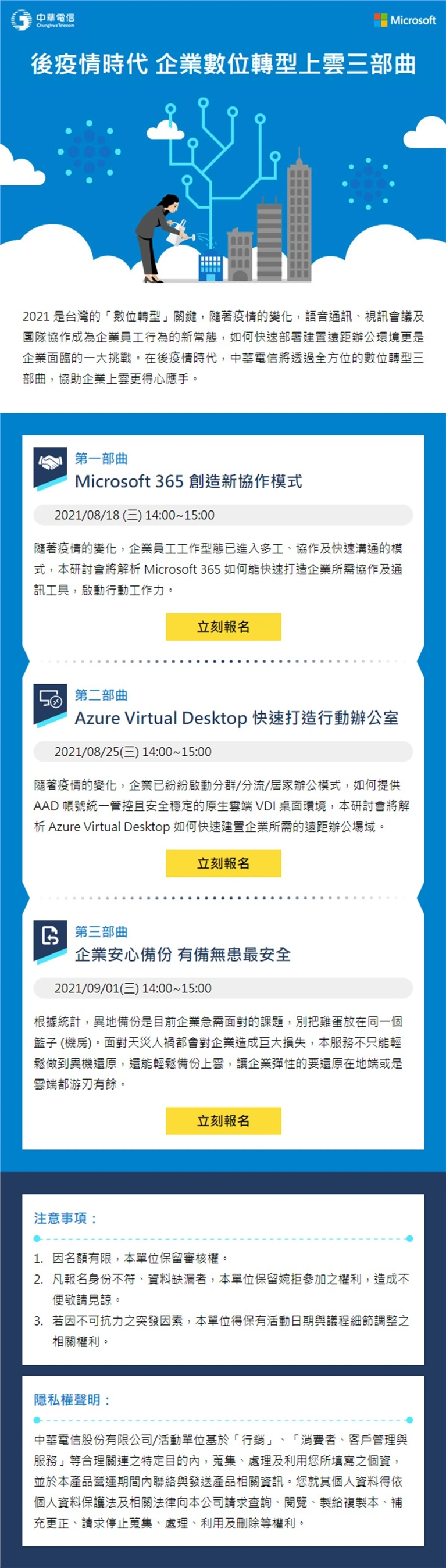 後疫情時代 企業數位轉型上雲三部曲案例主圖，呈現品牌網站與數位平台